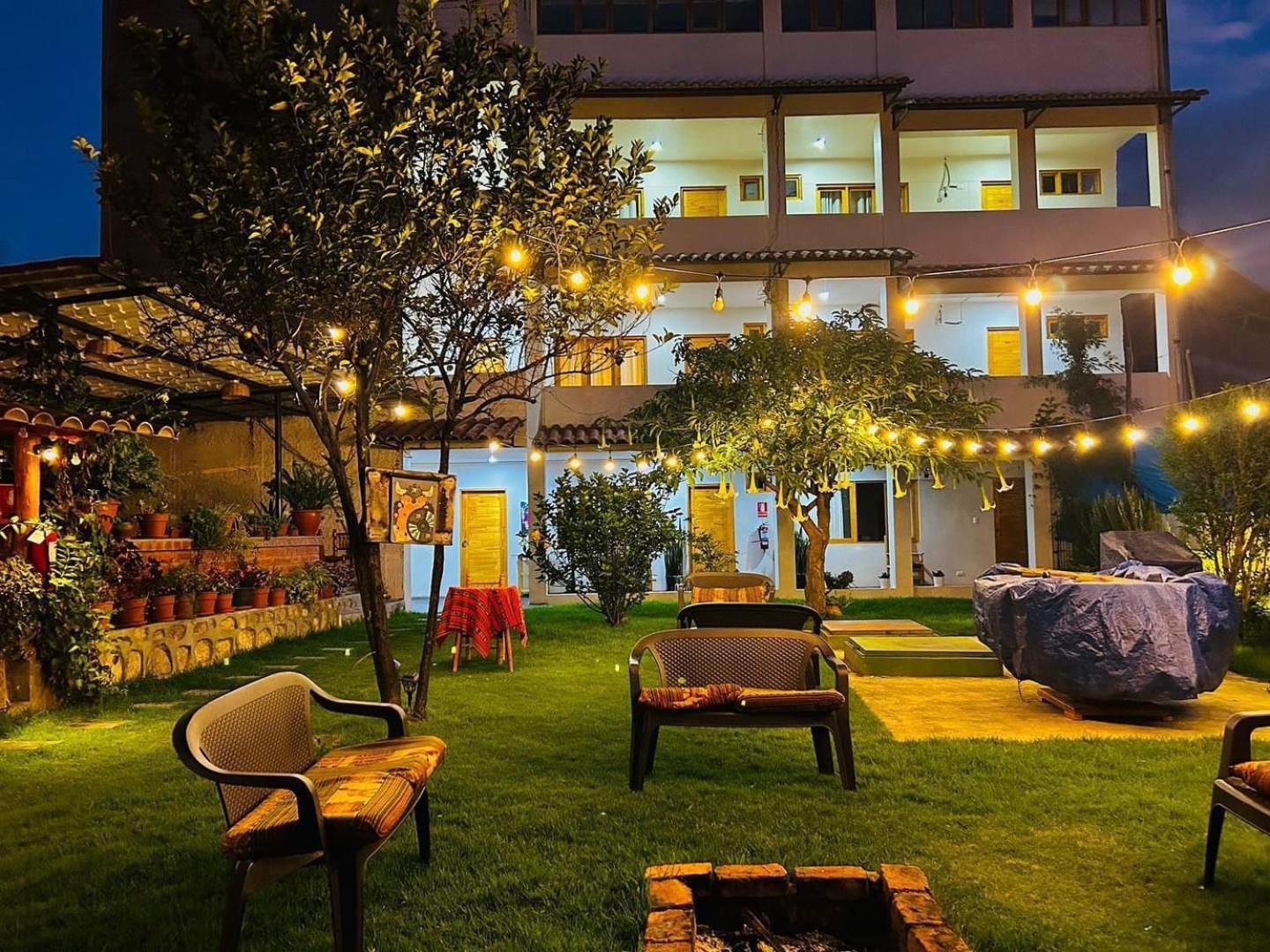 Yungay Alpamayo Casa Hotel - Restaurante מראה חיצוני תמונה