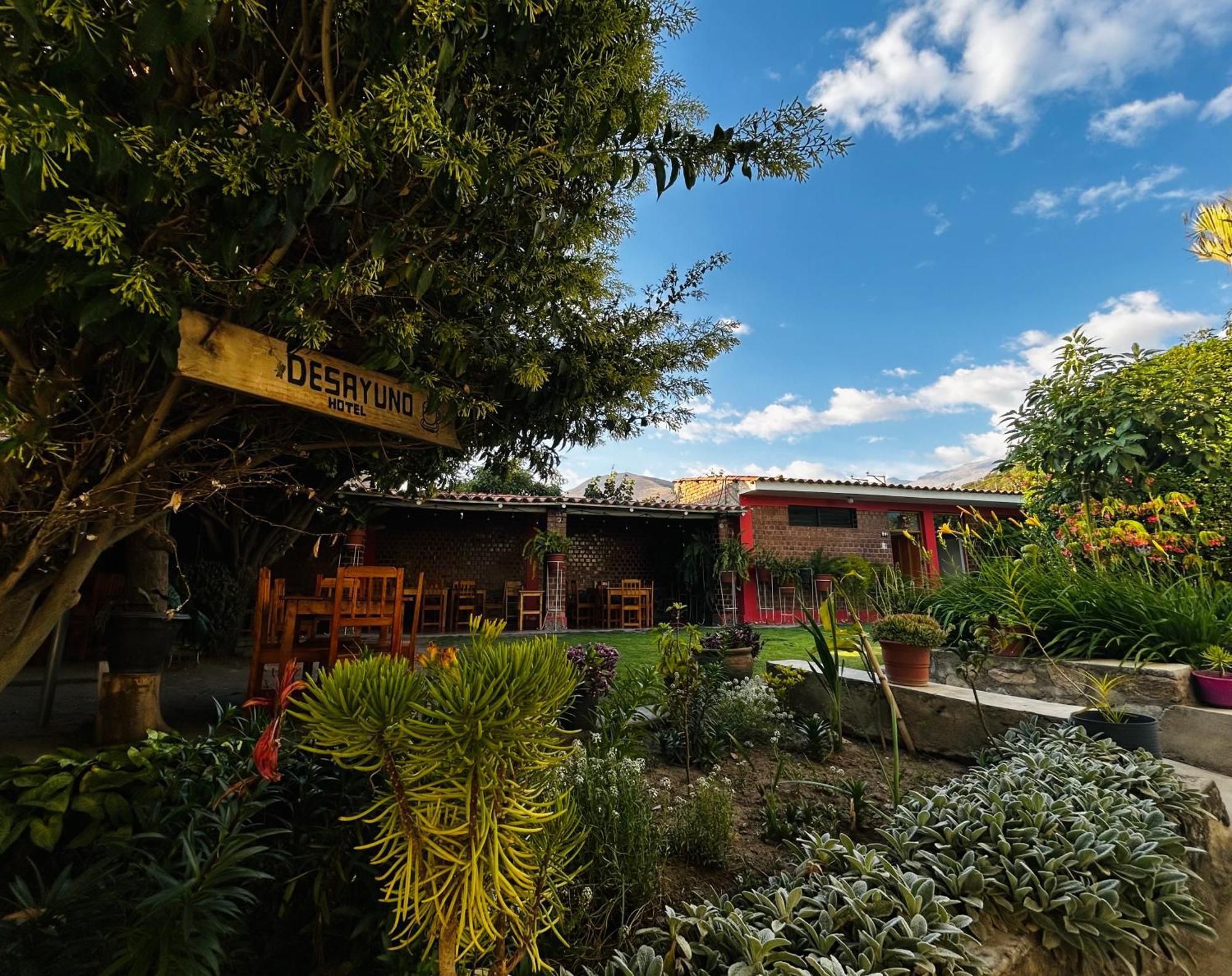 Yungay Alpamayo Casa Hotel - Restaurante מראה חיצוני תמונה