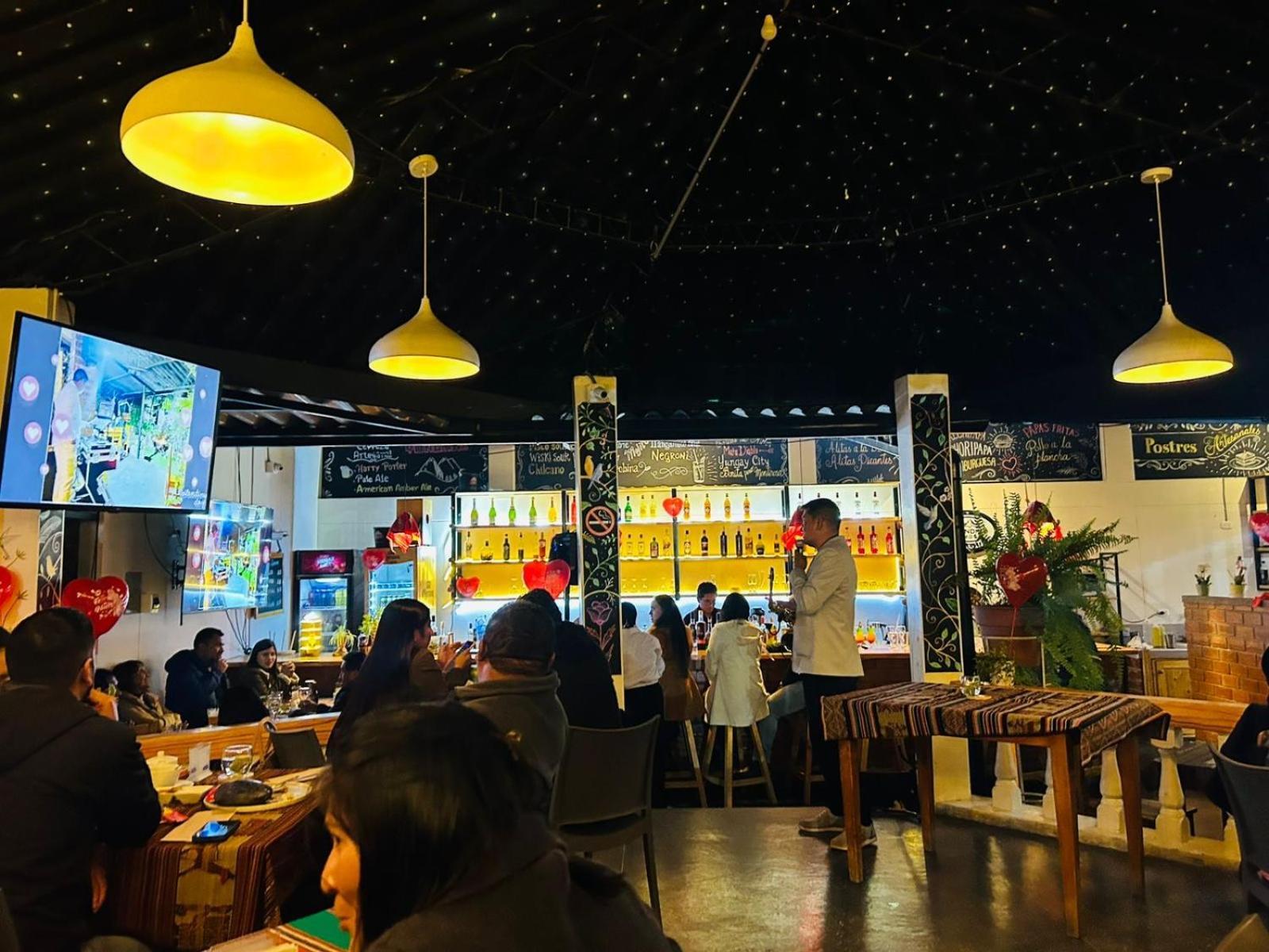 Yungay Alpamayo Casa Hotel - Restaurante מראה חיצוני תמונה
